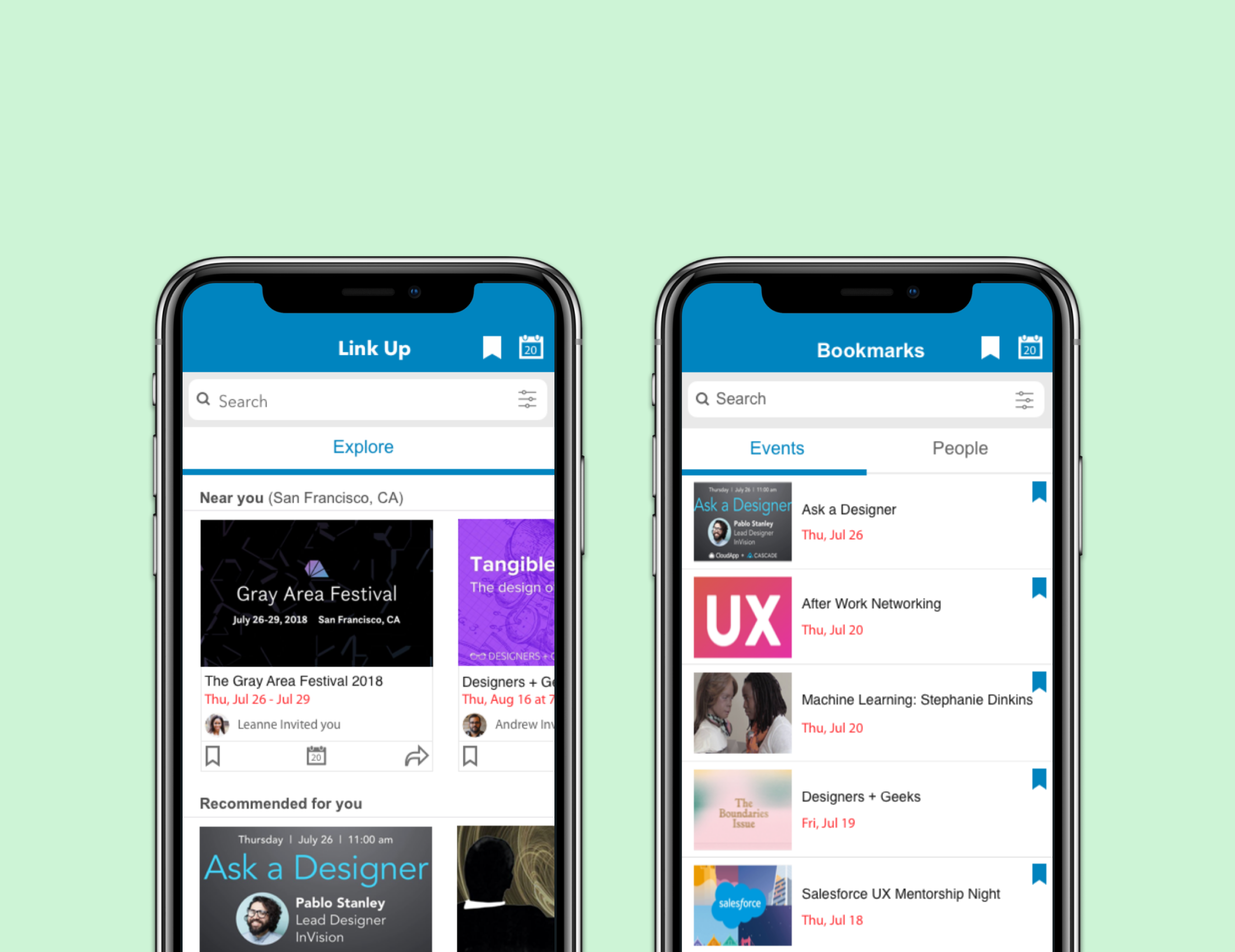 LinkedIn Networking Feature Concept